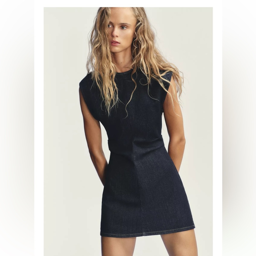 Zara Denim Mini Dress